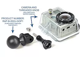 Ram mounts action camera universal ball adapter