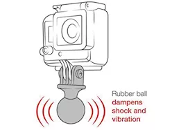 Ram mounts action camera universal ball adapter