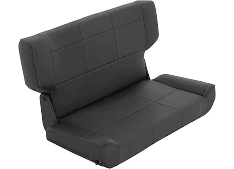 Smittybilt 97-06 wrangler (tj) seat - rear - fold & tumble - denim black Main Image