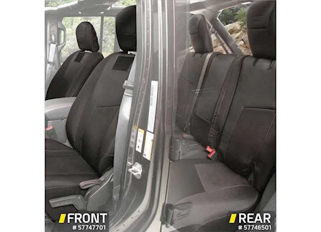 Smittybilt Gear custom fit seat covers (rear) 2018+ jl Main Image