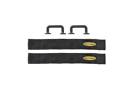 Smittybilt Adjustable door strap; sold as pair; black Main Image