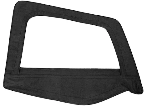 Smittybilt 87-95 wrangler (yj) soft top - door skin w/ frame - passenger side - denim black Main Image