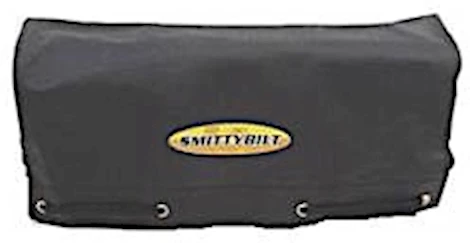 Smittybilt Winch cover - smittybilt logo - black Main Image