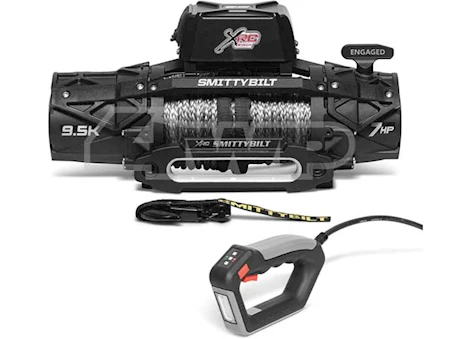Smittybilt XRC Gen3 9.5K Comp Winch with Synthetic Cable - 98695 Main Image