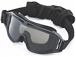 Smittybilt Protective goggles with bag clear / smoke / amber lens