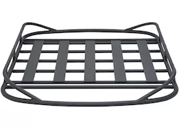Smittybilt Rugged rack roof basket; 50in x 70in; 250 lb rating; black