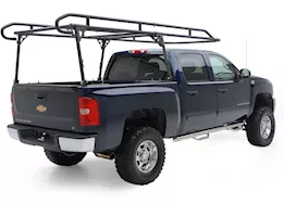 Smittybilt Contractors rack - 800 lb rating - full size truck - black