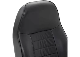 Smittybilt 76-18 cj & wrangler cj/yj/tj/lj seat - front - standard bucket - vinyl black