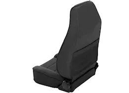 Smittybilt 76-18 cj & wrangler cj/yj/tj/lj seat - front - factory style replacement w/ recliner - denim black