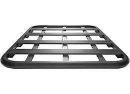 Smittybilt Defender platform roof rack; 57" wide x 60" long x 2" sides, mounting brackets not included