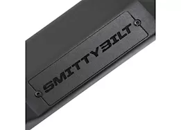 Smittybilt 05-23 toyota tacoma double cab m1a2 truck side step; black powder coat