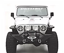 Smittybilt 07-18 wrangler jk 2/4 dr xrc front bumper w/winch; black