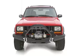 Smittybilt 84-01 cherokee (xj) 2/4 door xrc front stinger option - fits xrc bumper 76810