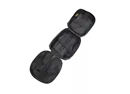 Smittybilt First aid storage bag; roll bar mounted; black; first aid supplies sold separately