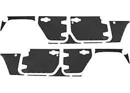 Smittybilt 07-18 wrangler (jk) - 4 door mag-armor (magnetic trail skins)