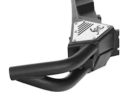 Smittybilt 18-c wrangler jl 2/4dr gen 2 src rear bumper; solid d-ring & jack point mount; textured black