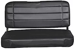 Smittybilt 55-95 cj & wrangler (yj) seat - rear - standard - vinyl black