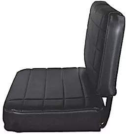 Smittybilt 55-95 cj & wrangler (yj) seat - rear - standard - vinyl black