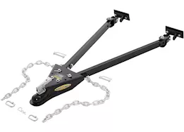 Smittybilt Jeep tow bar kit; inc 2in coupler, two universal brkts, 2 d-ring brkts and pair safety chains