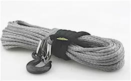 Smittybilt 4k xrc atv synthetic winch rope; 19/64in x 35ft