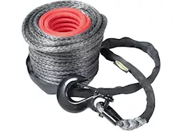 Smittybilt Spectra 10k synthetic winch rope; 25/64in x 94ft