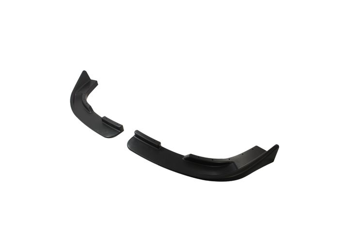 Spyder Automotive Universal front bumper lip splitter-black Main Image