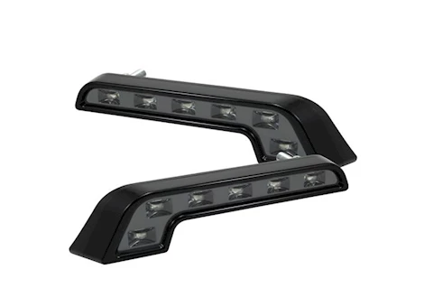 Spyder Automotive Drl l-shape mb style 0.5w led lights-black Main Image