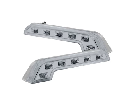 Spyder Automotive Drl l-shape mb style 0.5w white led lights-chrome Main Image