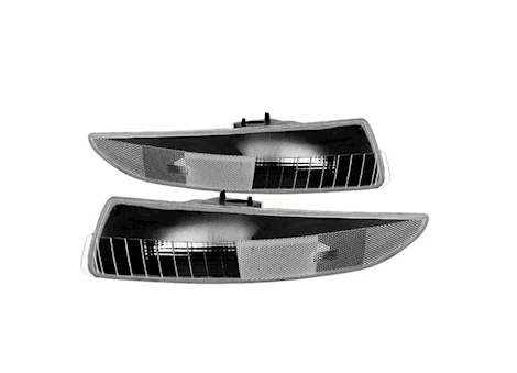 Spyder Automotive 93-02 camaro bumper lights-black Main Image