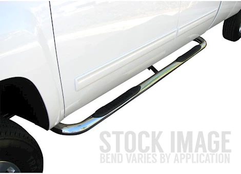 Steelcraft Automotive 99-18 silverado/sierra ext/double 3in stainless steel nerf bar(body mount)) Main Image