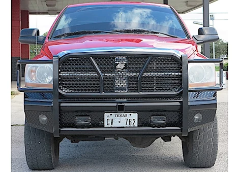 Steelcraft Automotive 03-09 RAM 2500/3500 FRONT W/RECEIVER HD BUMPER REPLACEMENTS BLACK