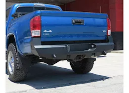 Steelcraft Automotive 16-c tacoma fortis rear bumper textured black w/ blind spot monitor