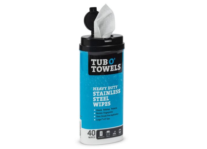 Tub O Towels Stainless Steel Wipes