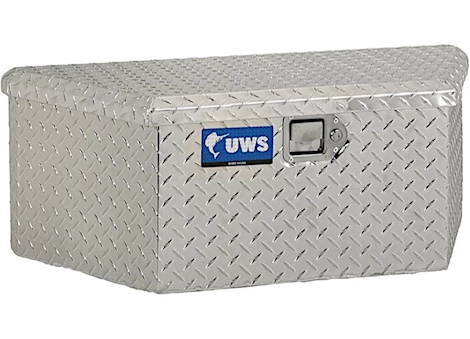 UWS/United Welding Services Bright aluminum 34in trailer tongue box with low profile Main Image
