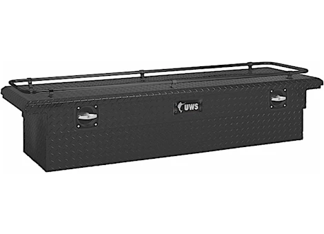 UWS Secure Lock Low Profile Single Lid Aluminum Crossover Tool Box w/Lid Rail-70"L x 20.25"W x 14.5"H Main Image