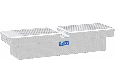 UWS Gull Wing Dual Lid Aluminum Crossover Tool Box - 70"L x 20.25"W x 14.5"H Main Image