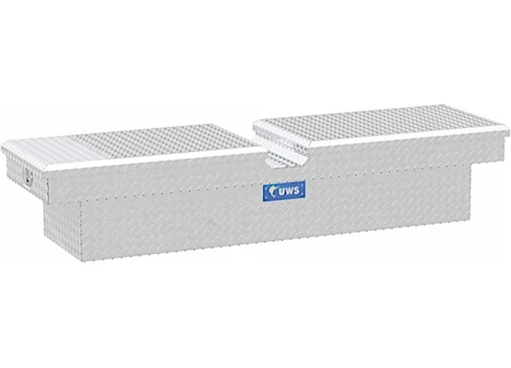 UWS Gull Wing Dual Lid Aluminum Crossover Tool Box - 73"L x 20.25"W x 14.5"H Main Image
