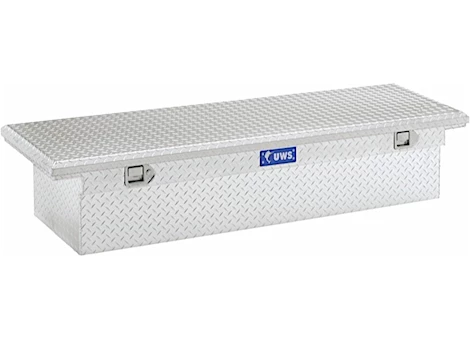UWS Low Profile Single Lid Aluminum Crossover Tool Box - 61"L x 20.25"W x 14.5"H Main Image