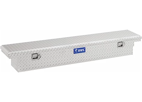 UWS Low Profile Slim Line Single Lid Aluminum Crossover Tool Box - 70"L x 13"W x 10.25"H Main Image