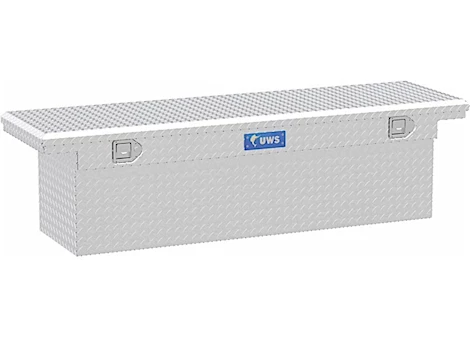 UWS Low Profile Deep Single Lid Aluminum Crossover Tool Box - 70"L x 20.25"W x 18.5"H Main Image