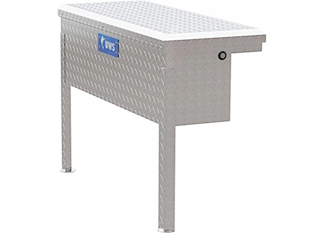 UWS/United Welding Services 36in truck side tool box with low profile  - bright aluminum Main Image