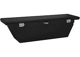 UWS/United Welding Services Gloss black 69in deep angled truck tool box, low profile
