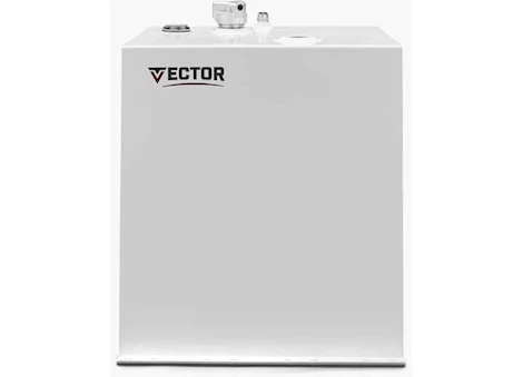 Vector tank pro 53 gal square, white, single Main Image