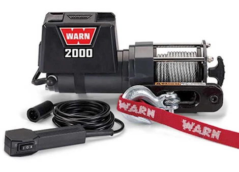 Warn 2000 DC Utility Winch - 92000 Main Image