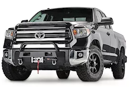 Warn 14-21 toyota tundra semi-hidden winch mount and front-end protection kit