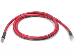 Warn (mto) cable elec 2ga red 72