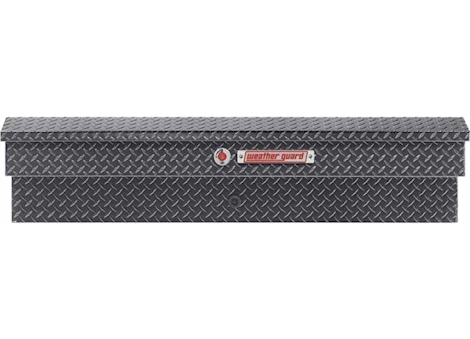 Weatherguard 56in standard profile lo-side box, aluminum, gunmetal gray, 4.0 cu ft Main Image