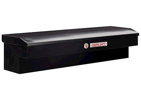Weatherguard 56in standard profile lo-side box, steel, gloss black, 4.0 cu ft Main Image