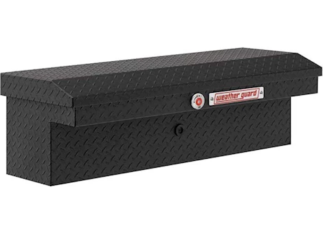 Weatherguard 41in low profile lo-side box, aluminum, textured matte black, 3.0 cu ft Main Image