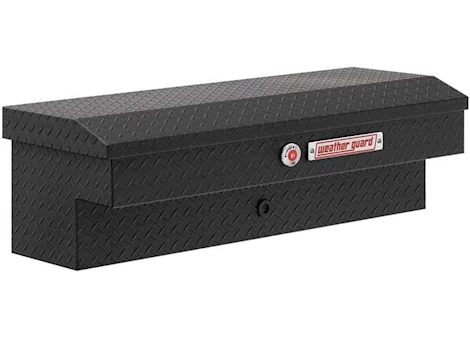 Weatherguard 41in standard profile lo-side box, aluminum, textured matte black, 3.0 cu ft Main Image
